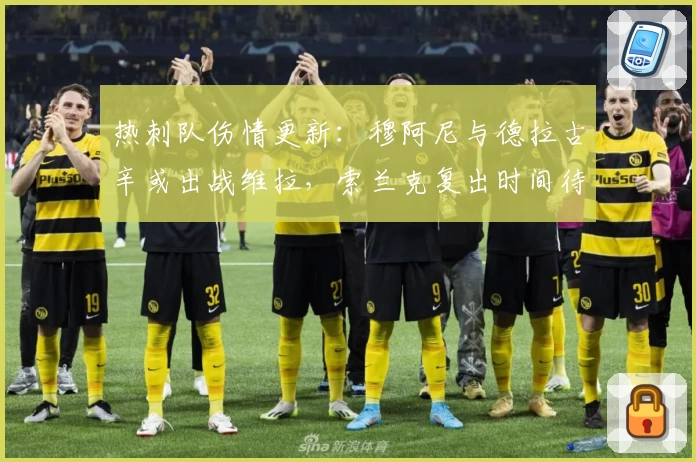 热刺队伤情更新:穆阿尼与德拉古辛或出战维拉,索兰克复出时间待定